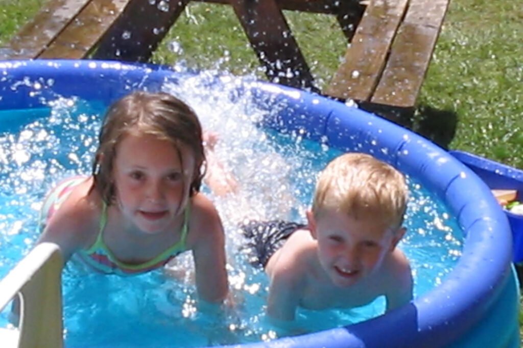 Children in Pool